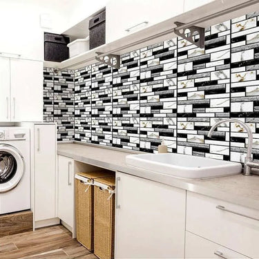 3D Self-Adhesive Wall Tiles/12Pcs - LightsBetter
